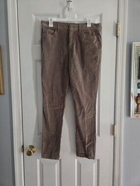 GAP Women's Taupe Brown Always Skinny Corduroy Pants Size 10 / 30R